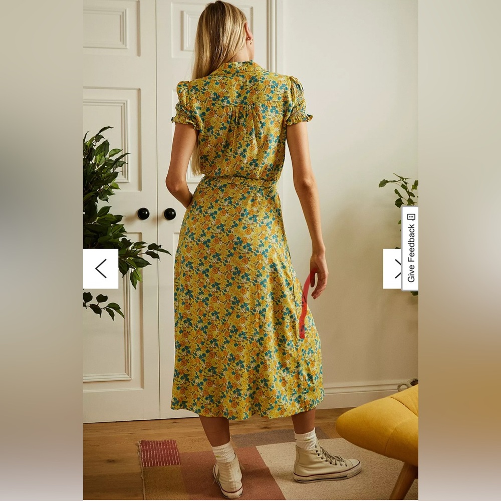 Urban Outfitters — Spring Day Wrap Midi Dress🌻 - Picture 3 of 5